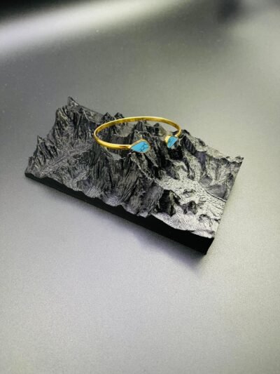"Nusha" bracelet, turquoise - Image 2
