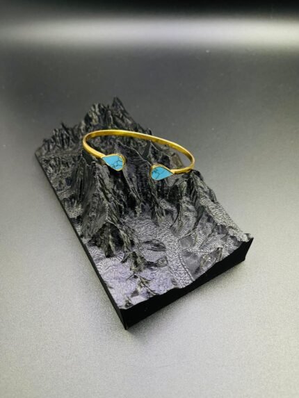 "Nusha" bracelet, turquoise
