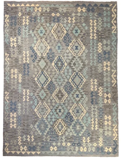 Kilim Gray Rug – 300 × 198 cm