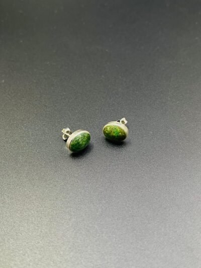 Chrysocolla (Bamiyan Turquoise) Earrings