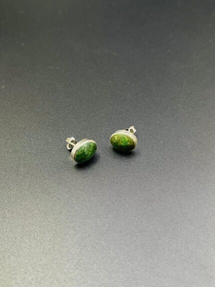 Chrysocolla (Bamiyan Turquoise) Earrings