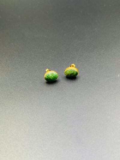 Chrysocolla (Bamiyan Turquoise) Earrings