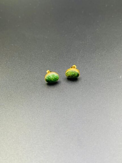 Chrysocolla (Bamiyan Turquoise) Earrings