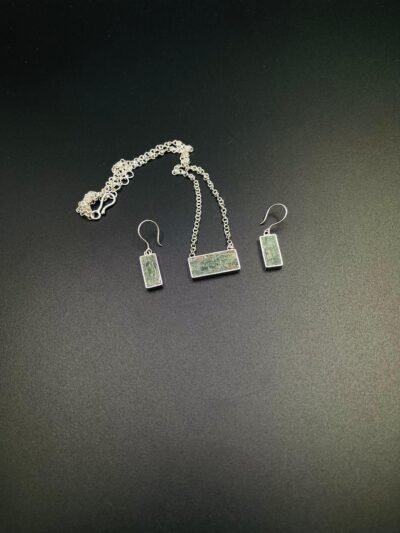 Bamiyan Turquoise / Chrysocolla Earrings